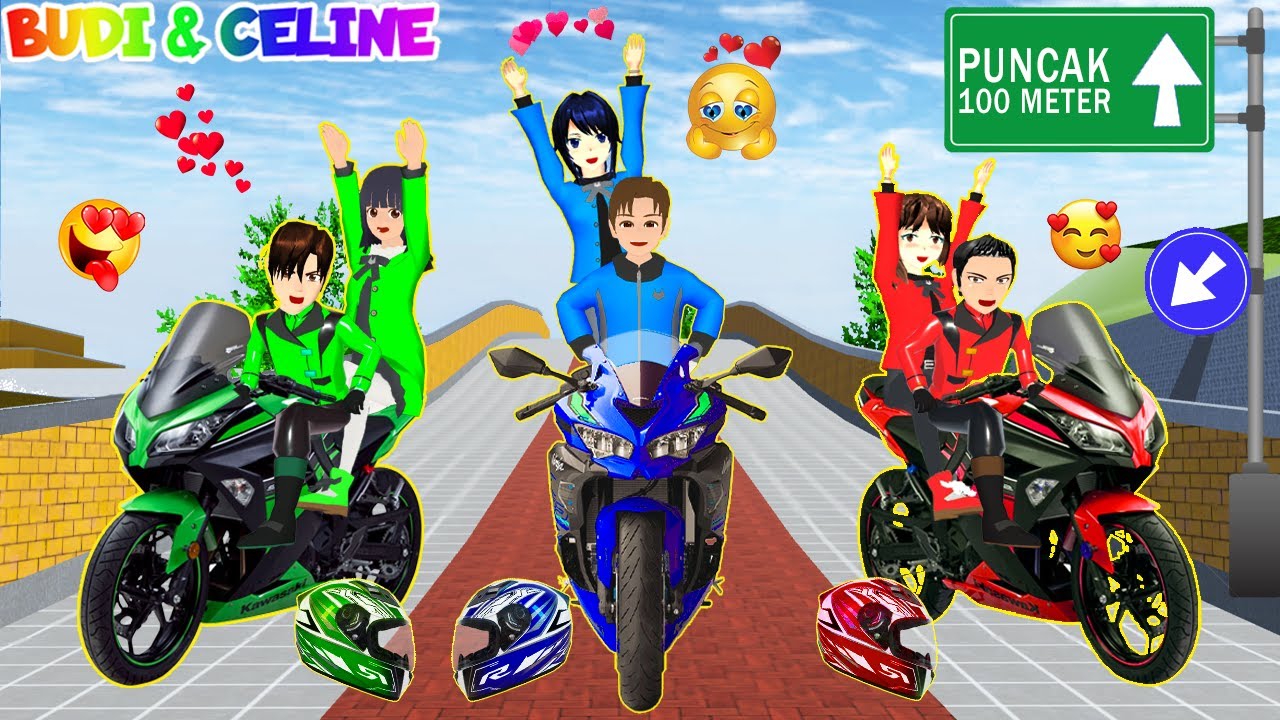 Yuta Mio Yakuza Jala Triple Date Romantis😍 Touring Motor Sport Ke Puncak Berujung Berantem😡