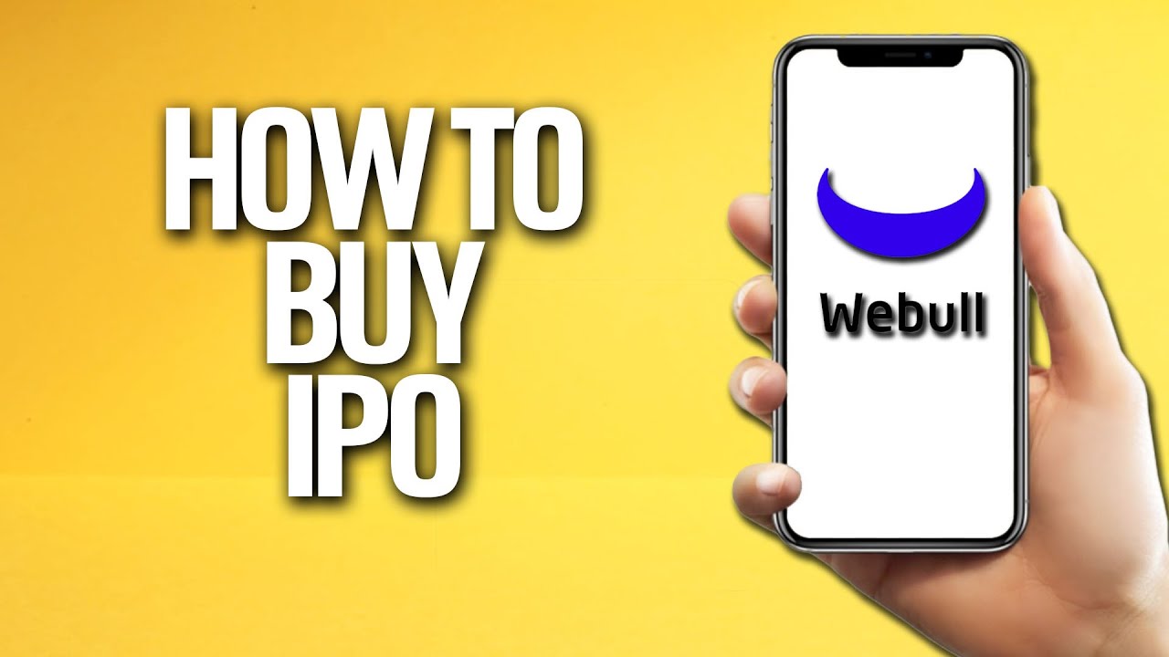 How To Buy Ipo In Webull Tutorial