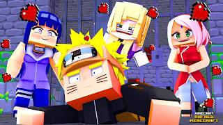 A SAKURA INO e HINATA invadiram a Policial procurando o NARUTO no Minecraft
