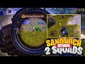 Sandwich Between 2 Squads - PUBG Mobile
