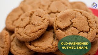Pluffy Old-Fashion Nutmeg Snaps