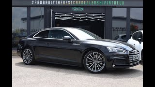 2018 68 AUDI A5 2.0 TFSI S LINE 2D 188 BHP BD68PMO