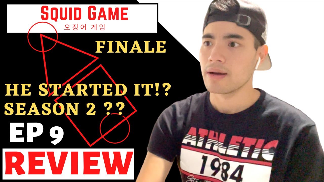 Guy in the black mask is, NO WAY! He started this? Squid Game (오징어 게임