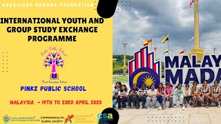 International Youth and Group Study Exchange programme with delegates from Pinkz Public School