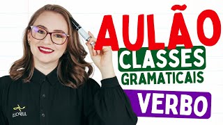 AULÃO sobre VERBO  - TEORIA + QUESTÕES - CLASSES GRAMATICAIS - PORTUGUÊS para CONCURSOS