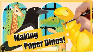 I animated dinos for the University of Zurich Museum!