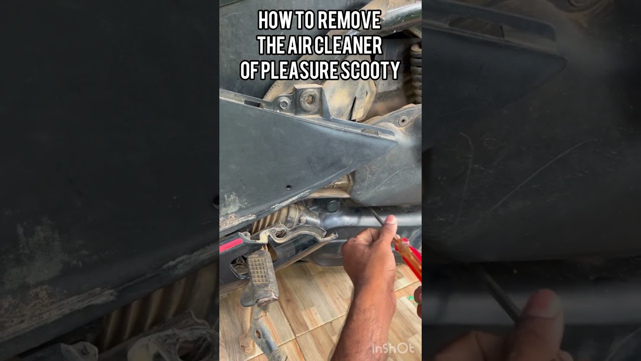 Watch How to Remove Air Cleaner of Hero Pleasure on YouTube Watch How to Remove Air Cleaner of Hero Pleasure on YouTube