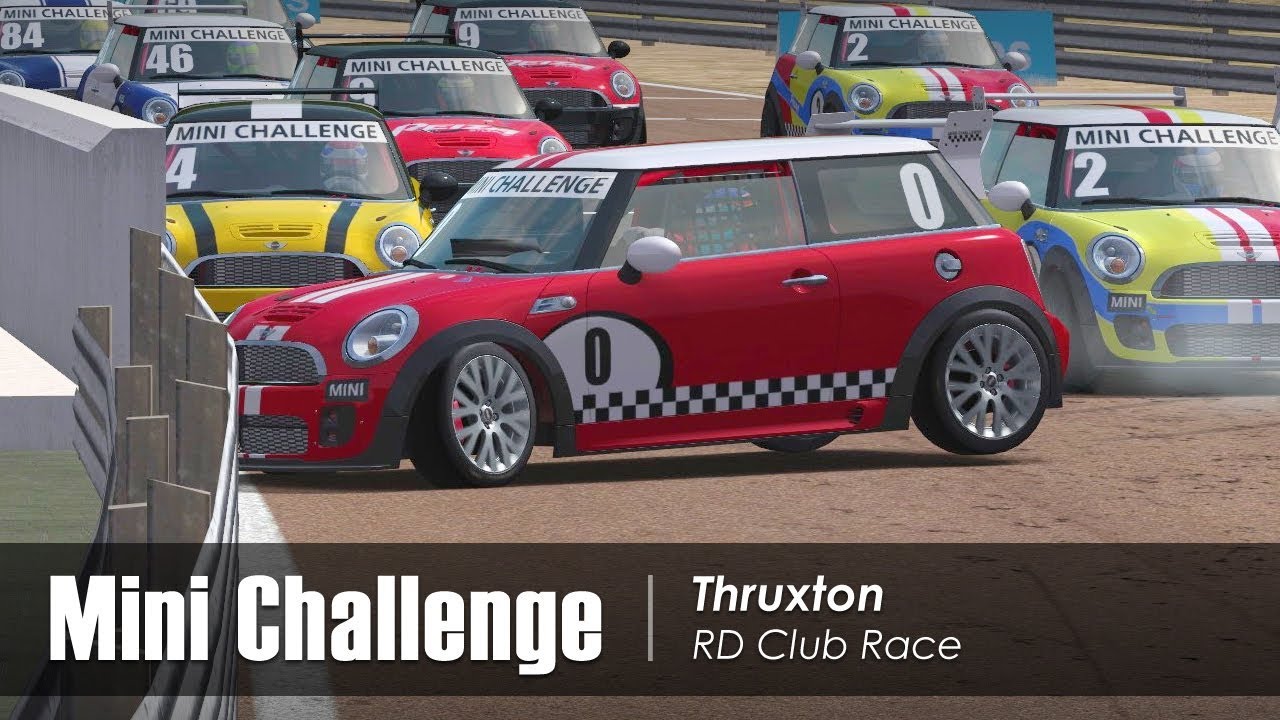 Mini Racing Thruxton Automobilista - Mini Challenge - Thruxton - RD Club Race - YouTube