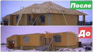 Roof truss system/Стропильная система сложной Вальмовой крыши. Расчёт, вычисления, узлы.