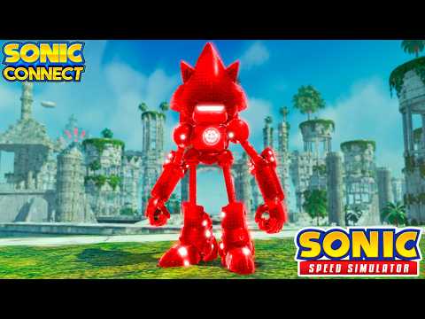 THE NEW BATTLE AGAINST MECHA SONIC IN SONIC SPEED SIMULATOR! (ROBLOX)