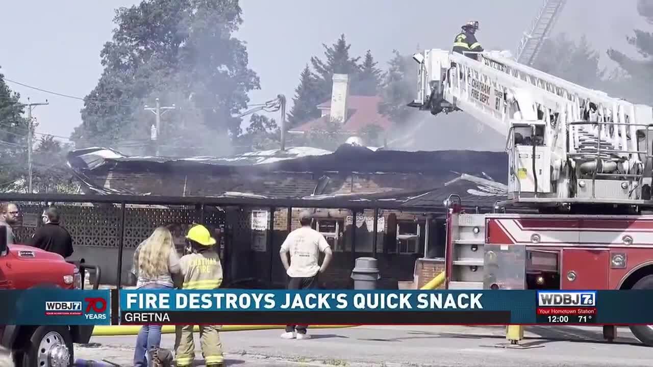 Gretna Restaurant Destroyed By Fire - YouTube
