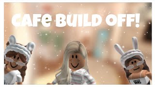 Café Build battle! ~ bloxburg ~