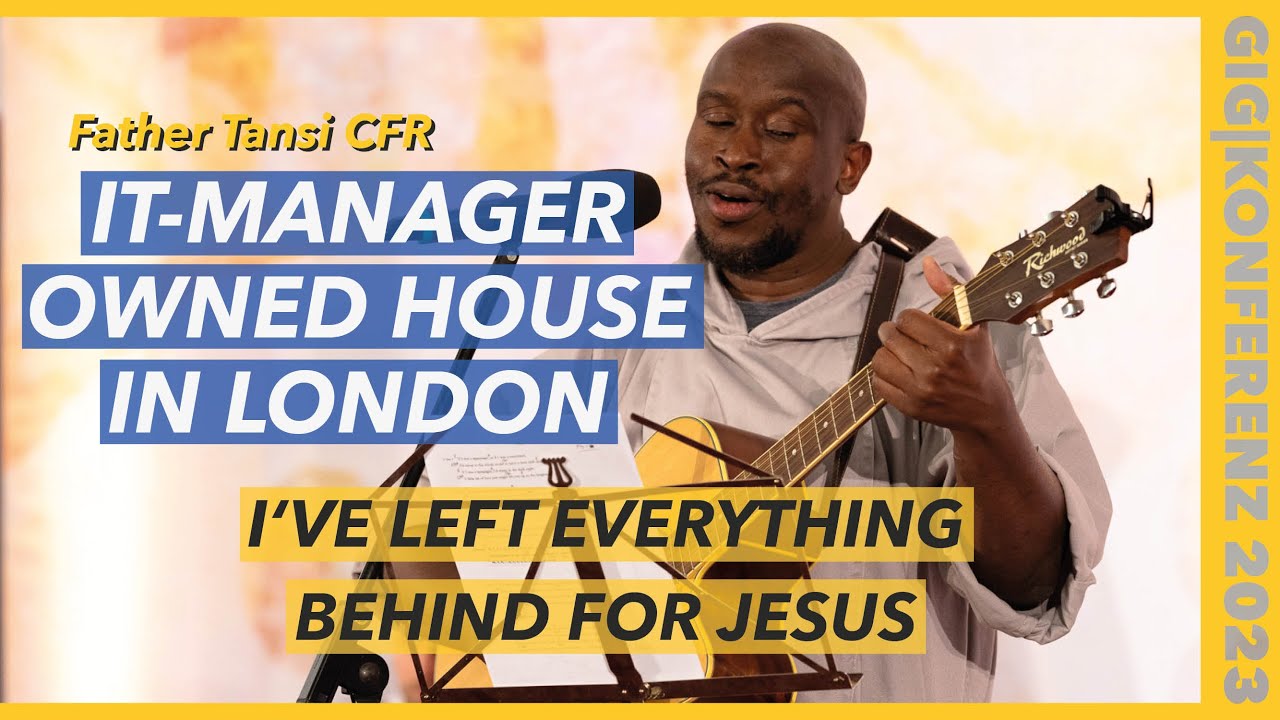 In the darkness I recognized the light - Father Tansi on his path to becoming a CFR friar