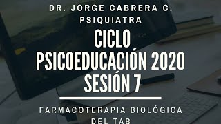 Farmacoterapia Biológica del Tab | Dr. Jorge Cabrera C.