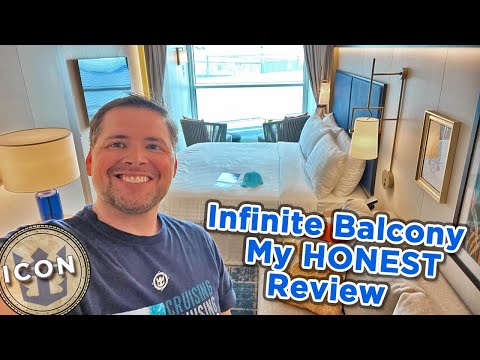 Infinite Ocean View Balcony Full Tour x Review | Icon Of The Seas | Royal Caribbean