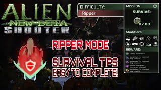 Alien shooter free [BETA] - HOW TO BEAT SURVIVAL RIPPER MODE EASILY screenshot 1