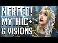 EVEN MORE NERFS! Mythic+ And Horrific Vision Changes | WoW BfA Patch 8.3