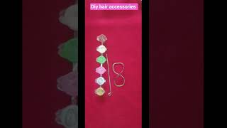 Diy bangle hair accessories#diy #craft #shortvideo #hair accessories