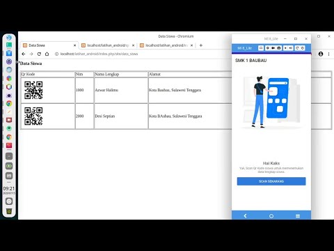 Mencari Data Menggunakan QR Code Android Studio Dengan Mysql Dan PHP ...