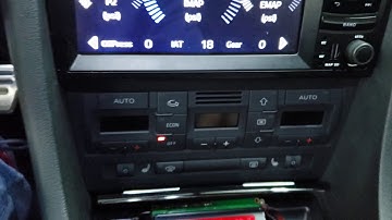 Rear-mounted Turbo RS4: EMAP calibration check