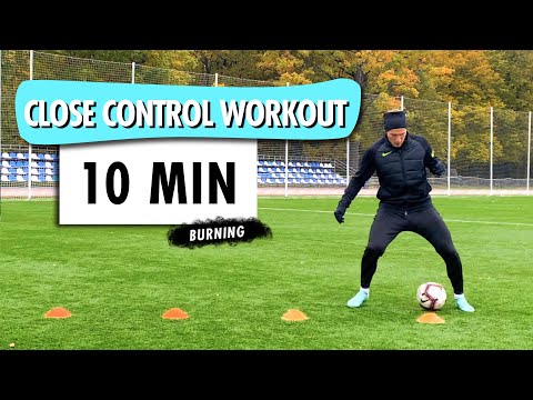 Видео: CLOSE CONTROL WORKOUT For Football Players | Improve Your Touches | Individual Session