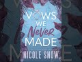 Nicole Snow - Blackthorn Inheritance #1 - Vows We Never Made.2 - Audiobook Billionaire Romance