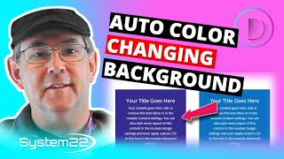 Divi Theme Automated Color Changing Background 👍👈👍