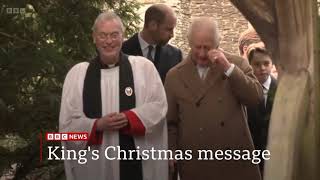 BBC News - The King's Christmas Message Report (25-12-2024)