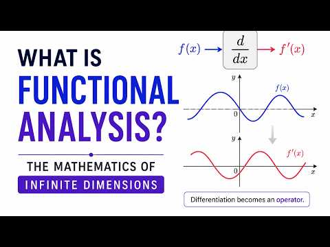 Functional Analysis Explained Visually