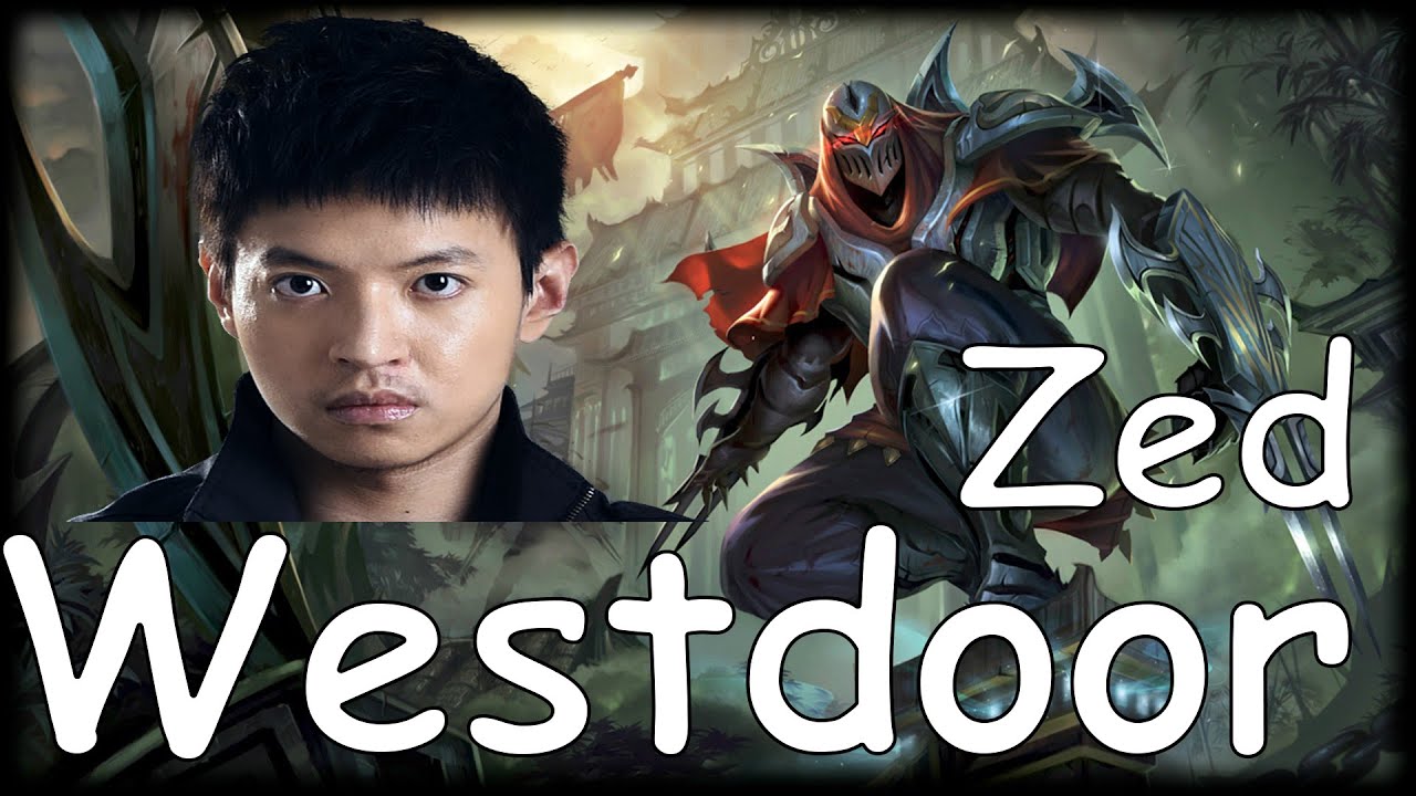 Westdoor Plays Zed Mid Highlights (2016) - Season 6 Patch 6.8