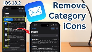 How to Remove Category icons in iOS 26 Mail on iPhone (ANY iPHONE)