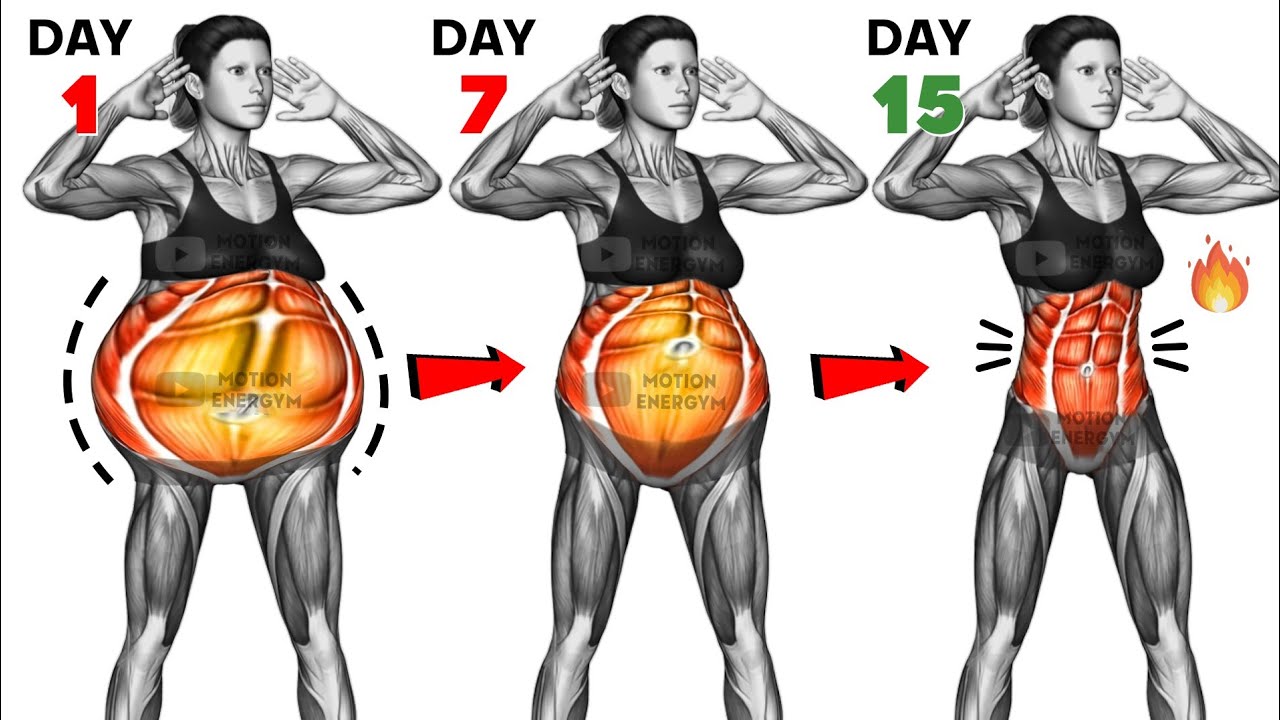 30-Min Standing Ab Workout That Actually Melts Belly Fat Fast | No Equipment Lower Belly