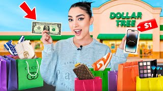 EVERYTHING FOR $1! TRYING EVERYTHING I FOUND AT THE WORLD'S CHEAPEST STORE 💵