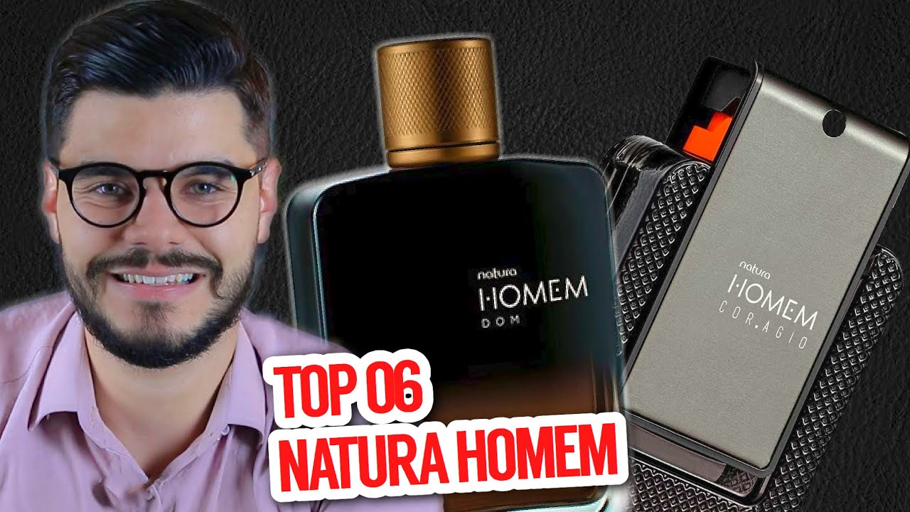Top 06 Perfumes Natura Homem | Qual é o MELHOR da Linha? Qual deles ...