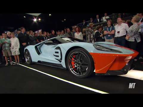 2019 Ford GT Heritage Edition (Vin 001) sells for $2.5 MILLION at Barrett-Jackson Scottsdale!