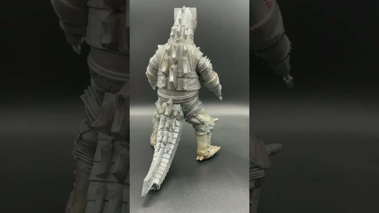 ビリケン商会　メカゴジラ2　ソフビキット完成品 □ビリケン商会 メカゴジラ2 完成品9