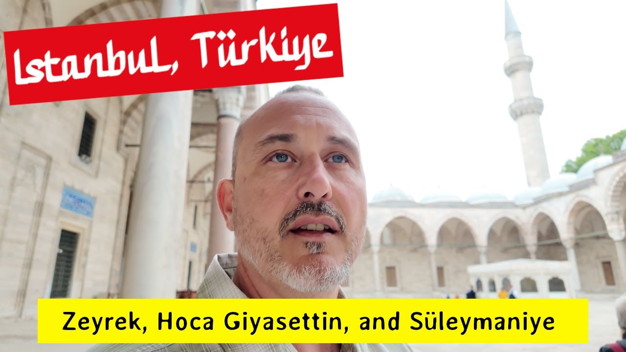 Exploring Old Istanbul: The Beauty of Süleymaniye & Timeless Tea Spots 🍵🇹🇷