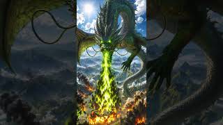 ⚡ Fire-Breathing Dragon Goes Viral! #DragonShorts #FireDragon #dragonattack