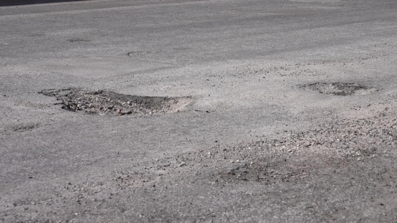 Odem residents near Nolan Street have a pothole problem - YouTube