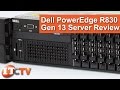 DELL POWEREDGE R830 SERVER 16B 4 X E5-4655V4 2.5GHZ 128GB 6 X 900GB 10K H730 video
