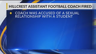 Hillcrest High's assistant football coach jailed Monday, fired by Springfield district