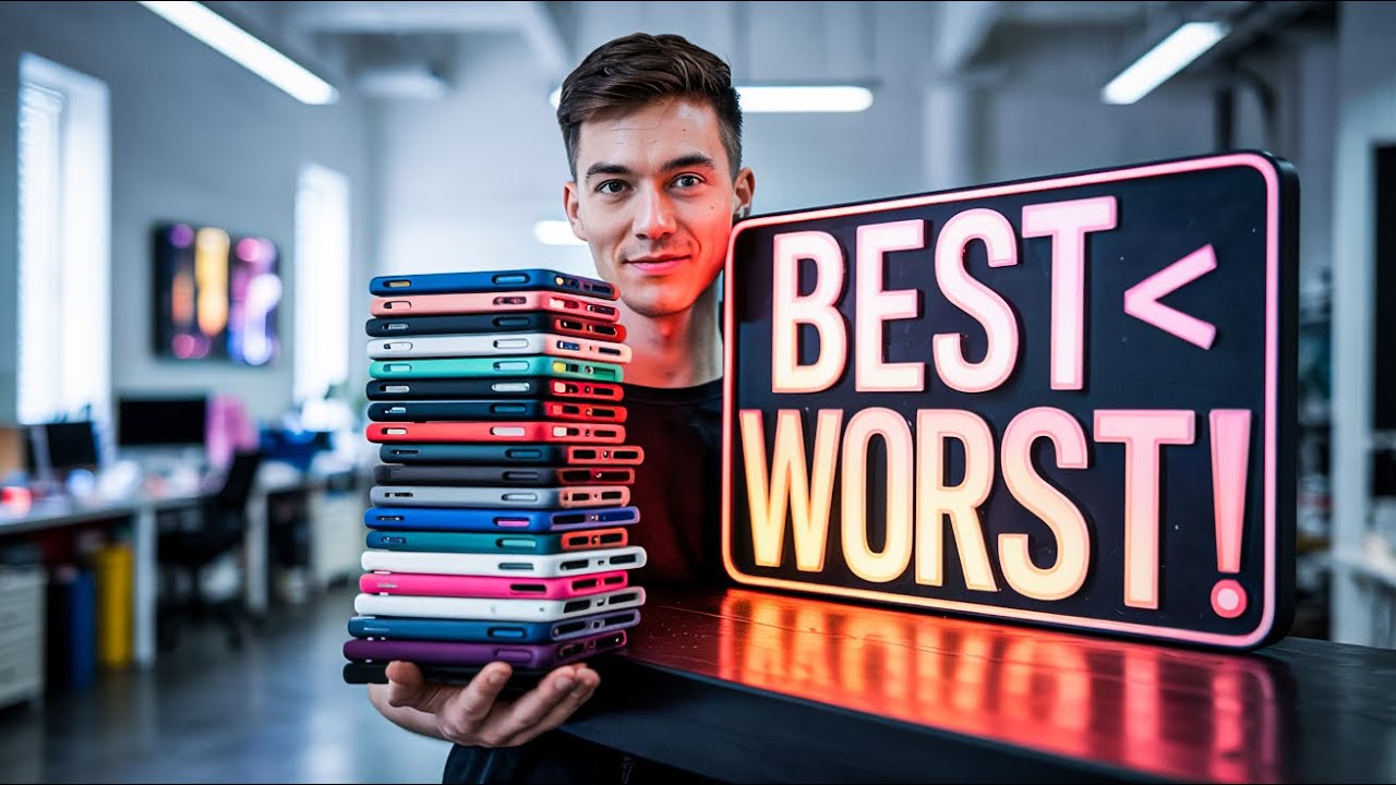 I Ranked Them Best To Worst Cases For iPhone 17 Pro Max! ✅