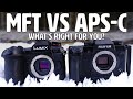 Micro Four Thirds vs APS-C | Panasonic G9 vs Fujifilm X-H1