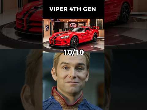 Ranking Dodge Viper All Generations Dodgeviper