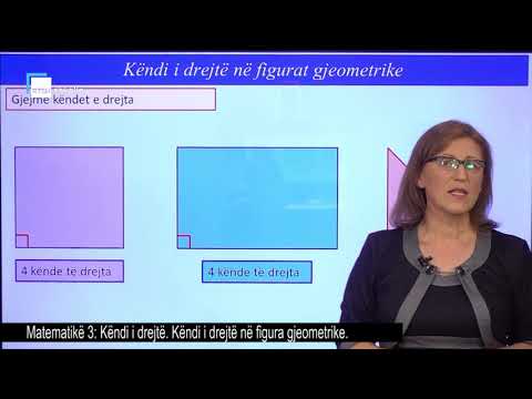 Video: Diagonalet e një këndi katror janë përgjysmues?