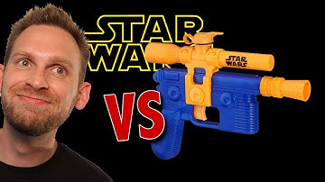 Nerf Super Soaker Star Wars Han Solo Blaster Unboxing
