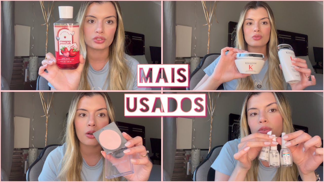 PRODUTOS MAIS USADOS FEVEREIRO 2026 | Paula Rabelo