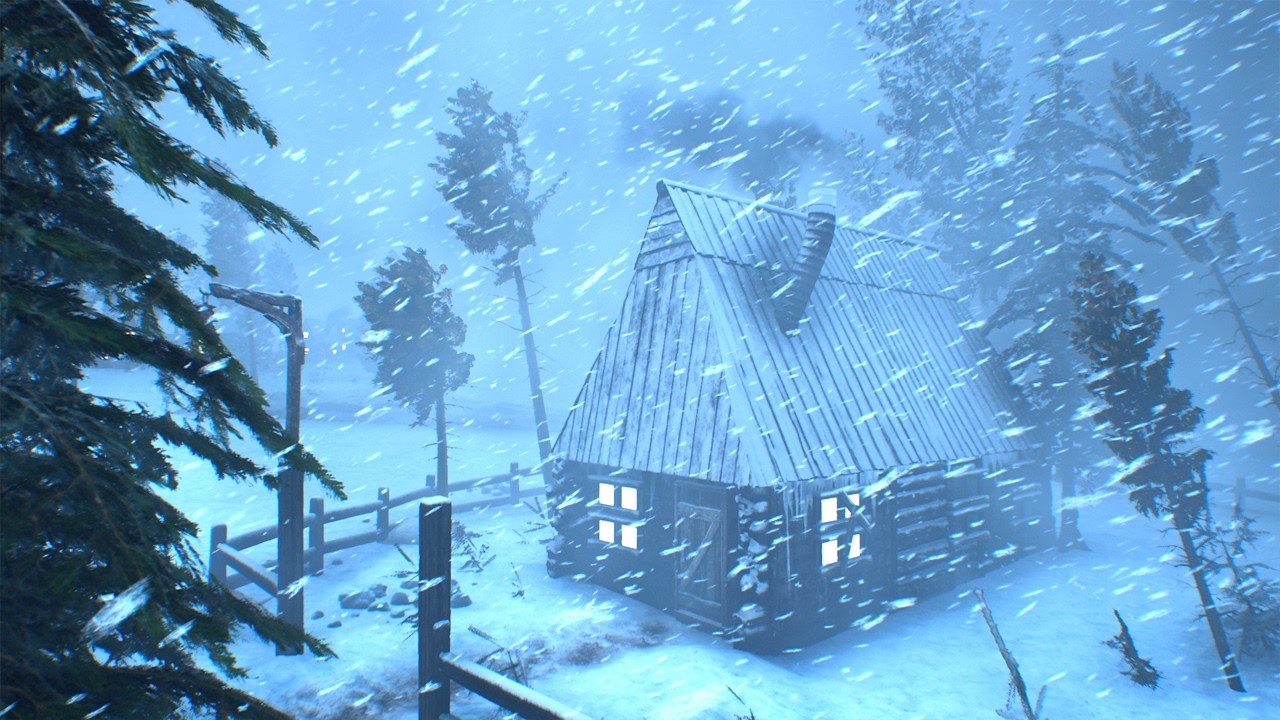 BRUTAL ARCTIC WIND with EXTREME COLD (-71 DEGREES) & blizzard for sleep | Icebound Compression Drift