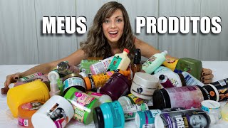 TODOS OS MEUS PRODUTOS DE CABELO