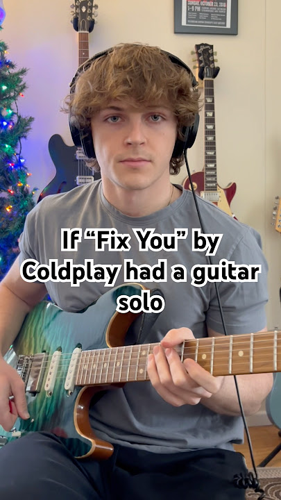 Should this song have a guitar solo? #fixyou #coldplay #guitar #guitarcover #guitarsolo @coldplay